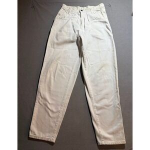 Edwin Company LTD Denim‎ Jeans Womens High Rise Tapered Pleated White 90s 30X30.